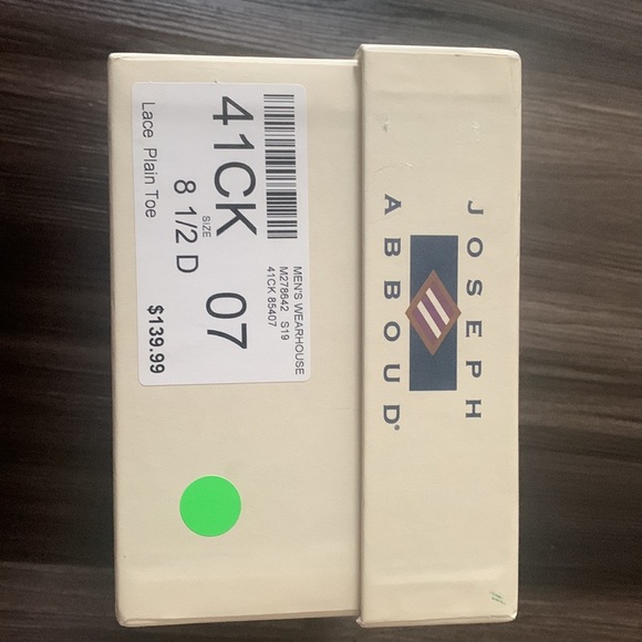 Joseph Abboud Lace Plain Toe - Picture 6 of 7